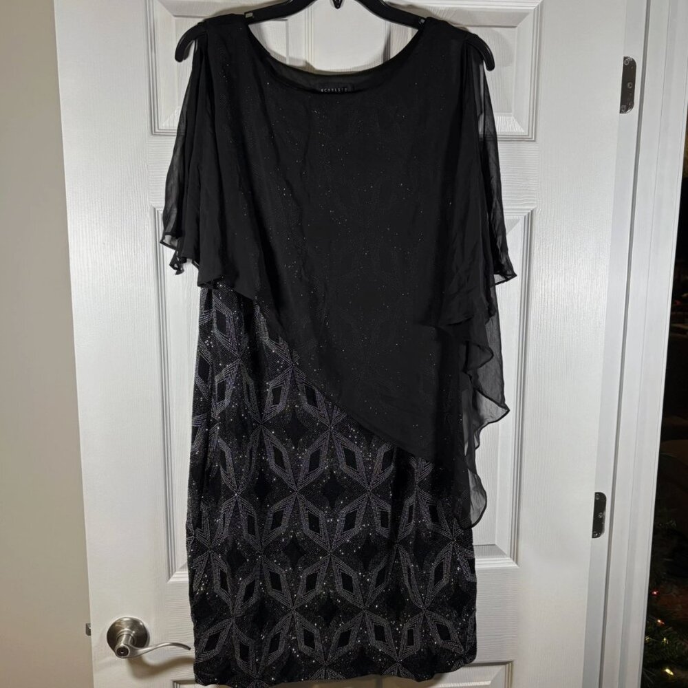 Scarlett Glitter Special Occasion Dress 16W